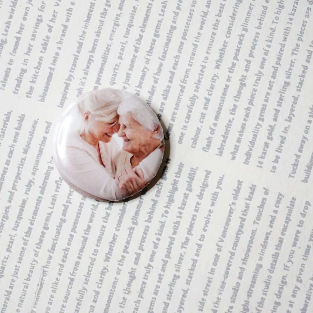 Timeless Button Charm